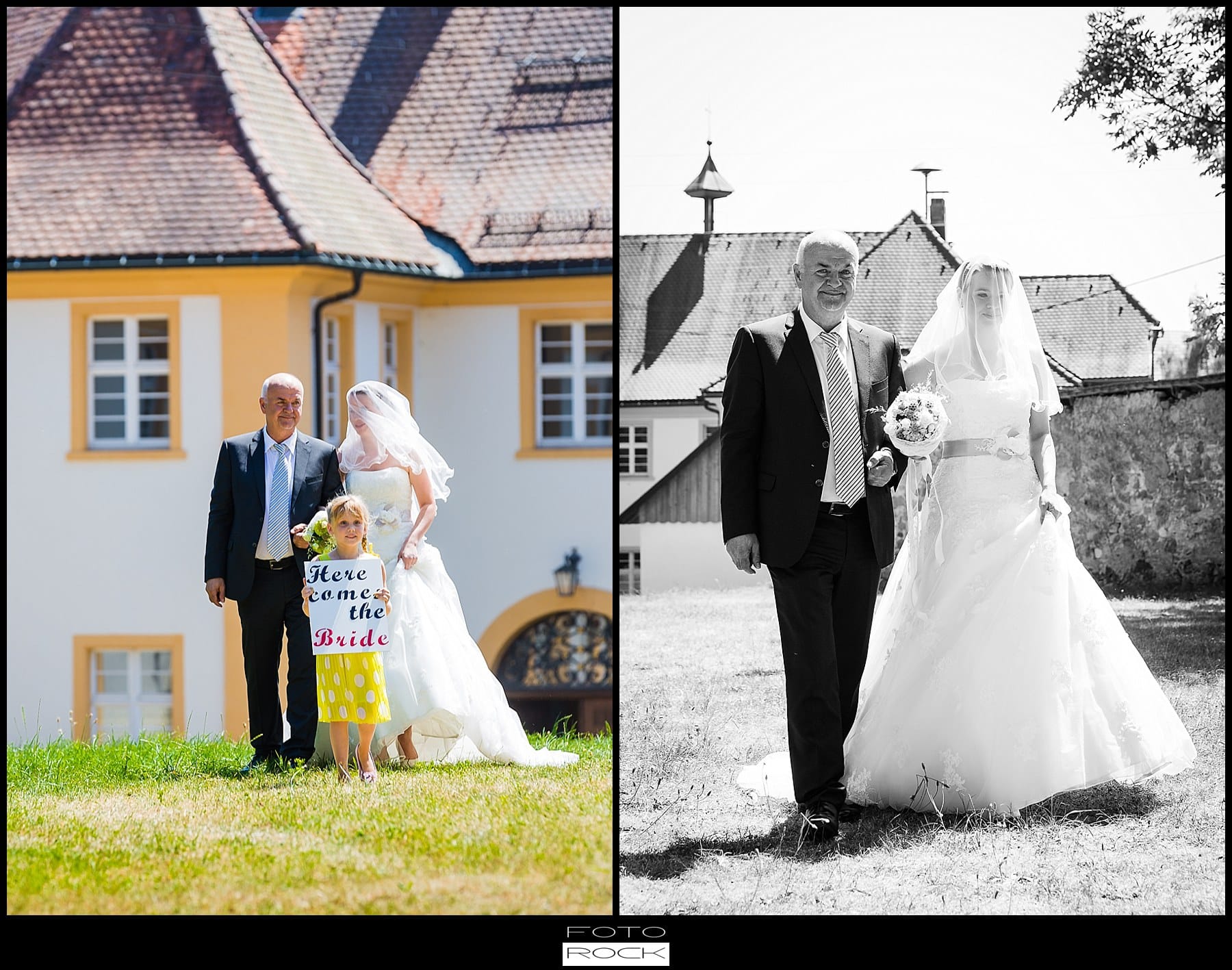 DIY Hochzeit Waldshut-Tiengen Brautpaar Outdoor Trauung
